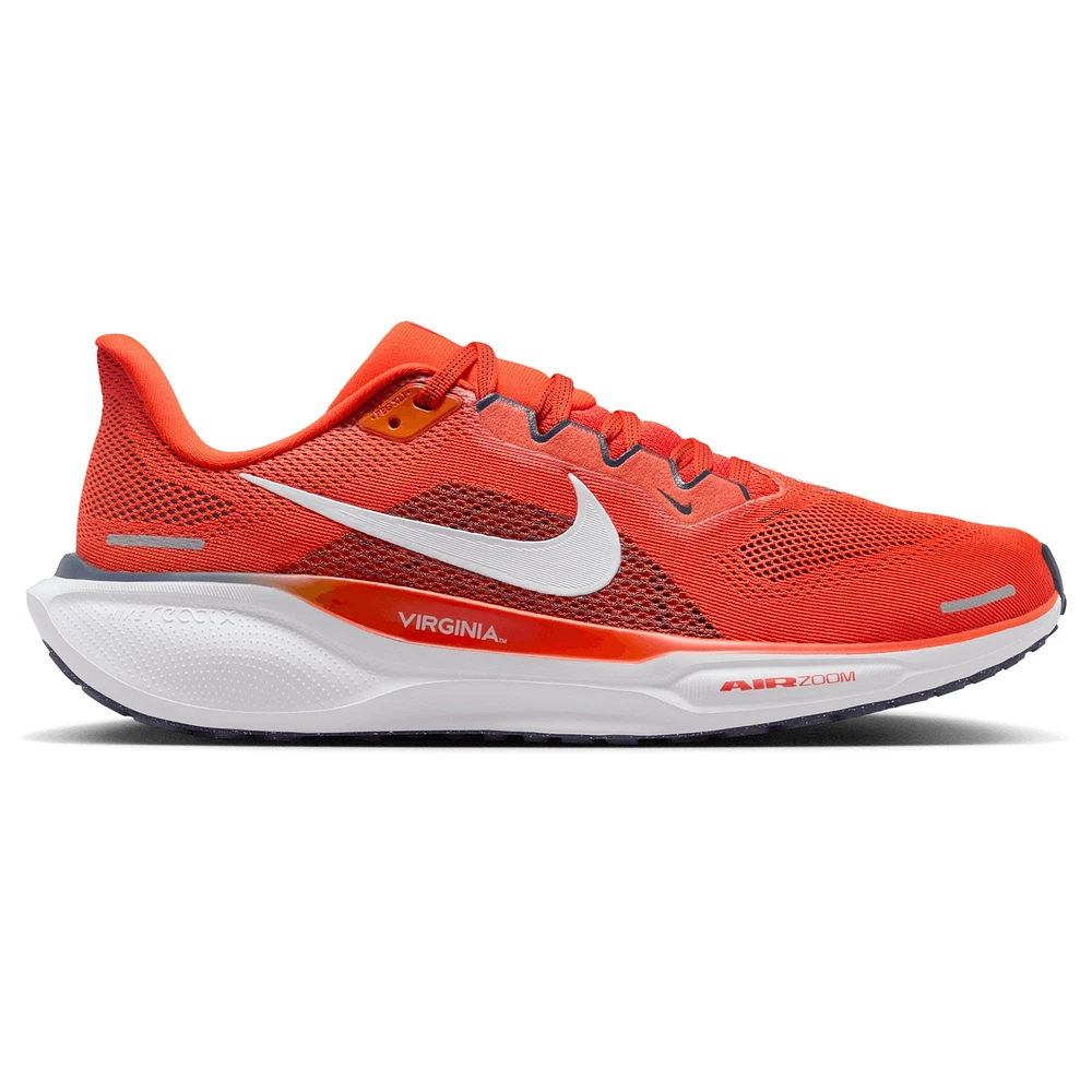Chaussures de course unisexes Nike Orange Virginia Cavaliers Zoom Pegasus 41