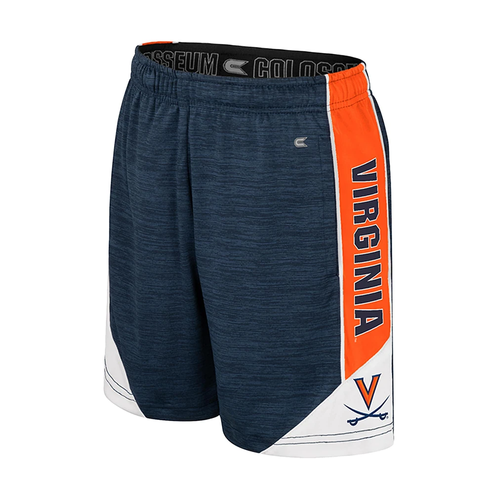 Youth Colosseum  Navy Virginia Cavaliers Athletic Shorts