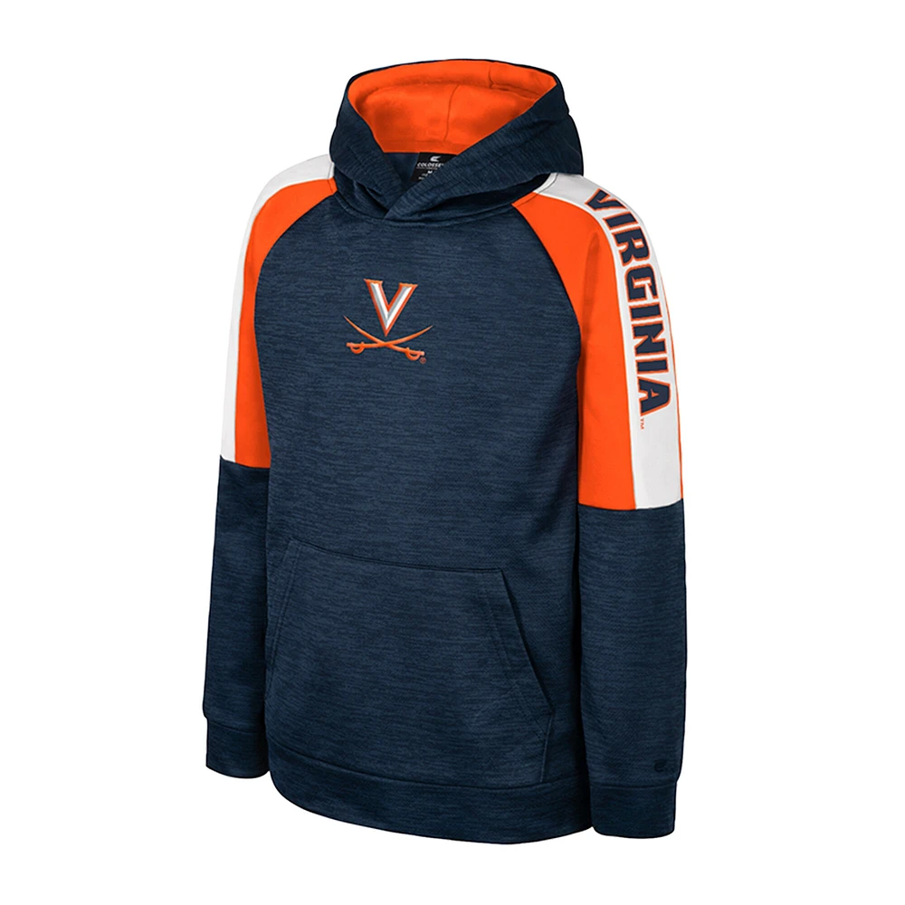 Youth Colosseum Navy Virginia Cavaliers Pullover Hoodie