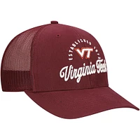 Men's '47 Maroon Virginia Tech Hokies Pitstop Trucker Adjustable Hat