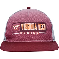 Men's Colosseum  Maroon/Gray Virginia Tech Hokies Snapback Hat