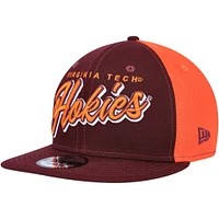 Men's New Era  Maroon Virginia Tech Hokies Outright 9FIFTY Snapback Hat