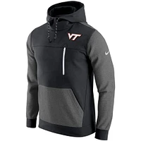Men's Nike Black Virginia Tech Hokies AV-15 2.0 Slim Fit Pullover Hoodie