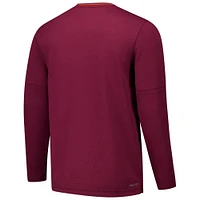 Men's Nike Maroon Virginia Tech Hokies Coaches Quarter-Zip Jacket