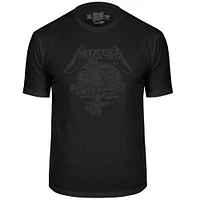 Men's Original Retro Brand Black Virginia Tech Hokies Metallica T-Shirt