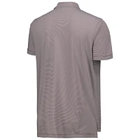 Men's Peter Millar Maroon Virginia Tech Hokies Jubilee Stripe Performance Polo