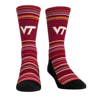 Men's Rock Em Socks Virginia Tech Hokies Primary Crew & Boxer Briefs Combo Pack