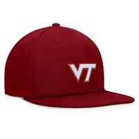 Men's Top of the World Maroon Virginia Tech Hokies Fundamental Snapback Hat