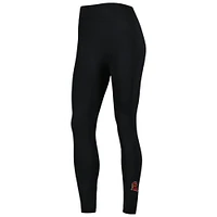 Women's ZooZatz Black Virginia Tech Hokies Fleece Leggings