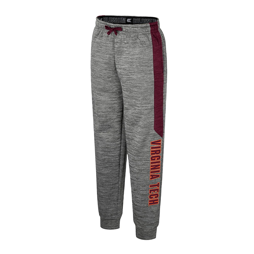 Youth Colosseum Heather Gray Virginia Tech Hokies Fleece Pants