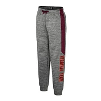 Youth Colosseum Heather Gray Virginia Tech Hokies Fleece Pants