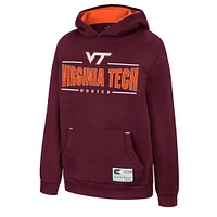 Youth Colosseum Maroon Virginia Tech Hokies Lead Guitarists Pullover Hoodie