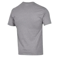 Men's Champion  Heather Gray Wake Forest Demon Deacons Arch Over Logo T-Shirt