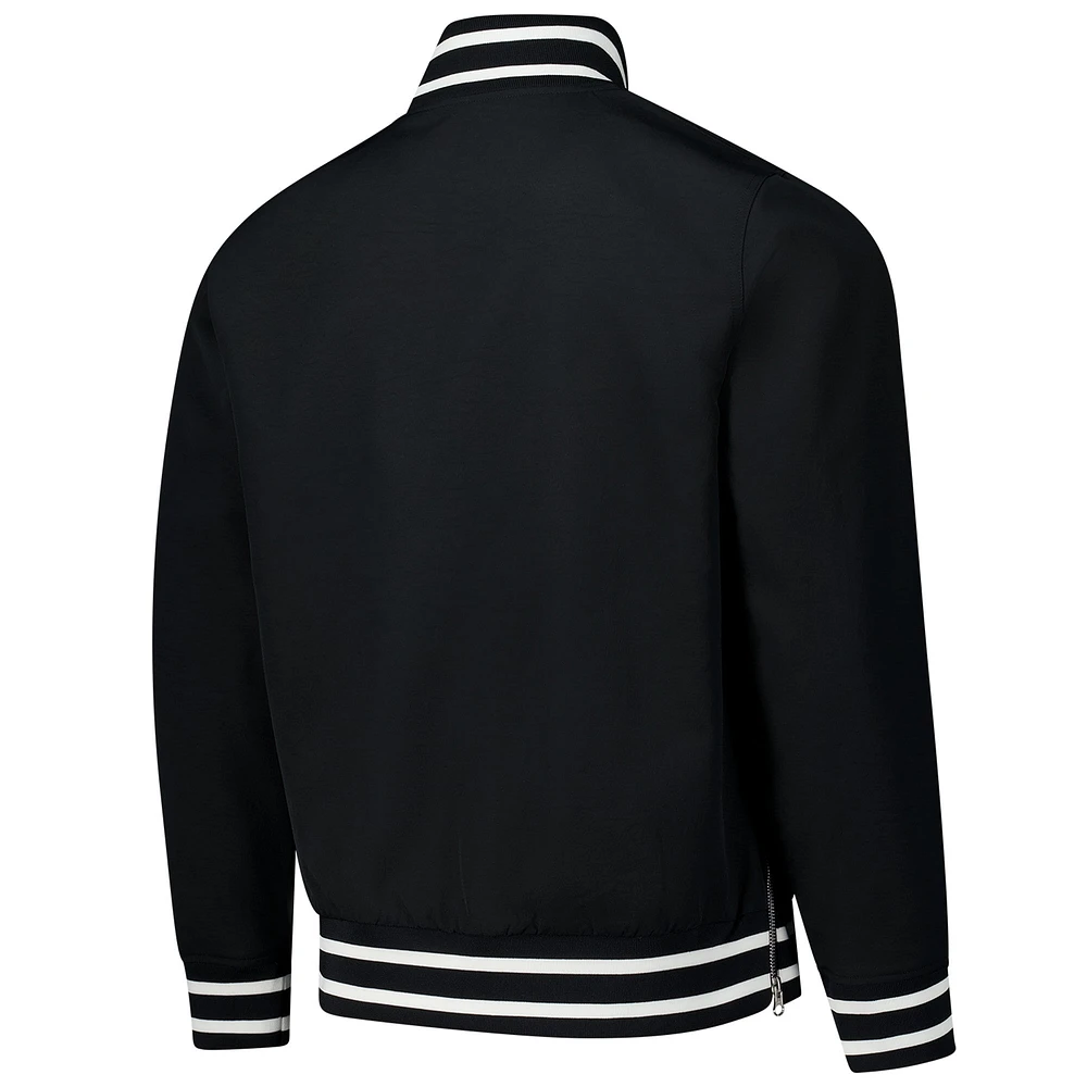 Men's Nike  Black Wake Forest Demon Deacons Full-Zip Bomber Jacket