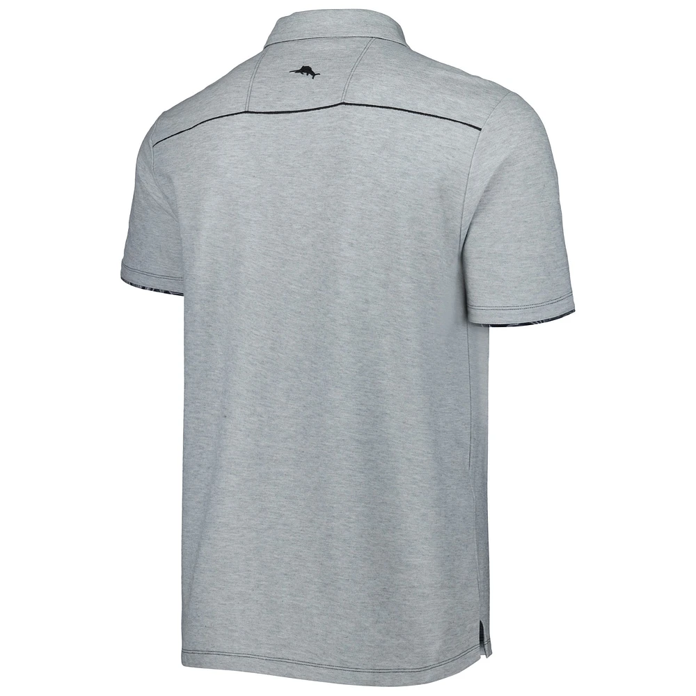 Tommy Bahama Grey Wake Forest Demon Deacons Sport Tailgater IslandZone Polo pour homme