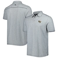 Tommy Bahama Grey Wake Forest Demon Deacons Sport Tailgater IslandZone Polo pour homme