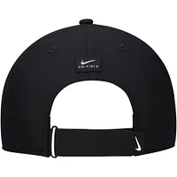 Youth Nike Black Wake Forest Demon Deacons 2024 Sideline Club Adjustable Hat