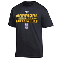 T-shirt unisexe Champion Black Warriors Gaming Squad On-Court 2K League Authentic Practice
