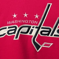 Men's '47 Red Washington Capitals Superior Lacer Pullover Hoodie