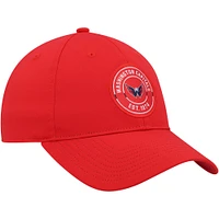 Men's adidas Red Washington Capitals Team Circle Slouch Adjustable Hat
