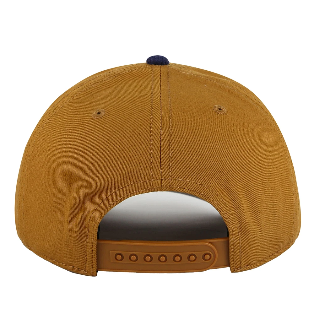 Casquette ajustable Burnett pour homme, couleur marron/bleu marine, style American Needle, Washington Capitals