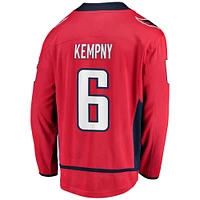 Men's Fanatics Michal Kempny Red Washington Capitals Home Breakaway Player - Jersey