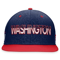 Men's Fanatics Navy/Red Washington Capitals Authentic Pro Alternate Jersey Snapback Hat