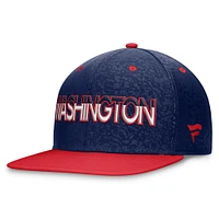 Men's Fanatics Navy/Red Washington Capitals Authentic Pro Alternate Jersey Snapback Hat