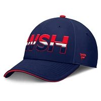 Men's Fanatics Navy/Red Washington Capitals Authentic Pro Rink Team Code Flex Hat