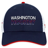 Men's Fanatics Navy Washington Capitals Authentic Pro Alternate Jersey Trucker Adjustable Hat