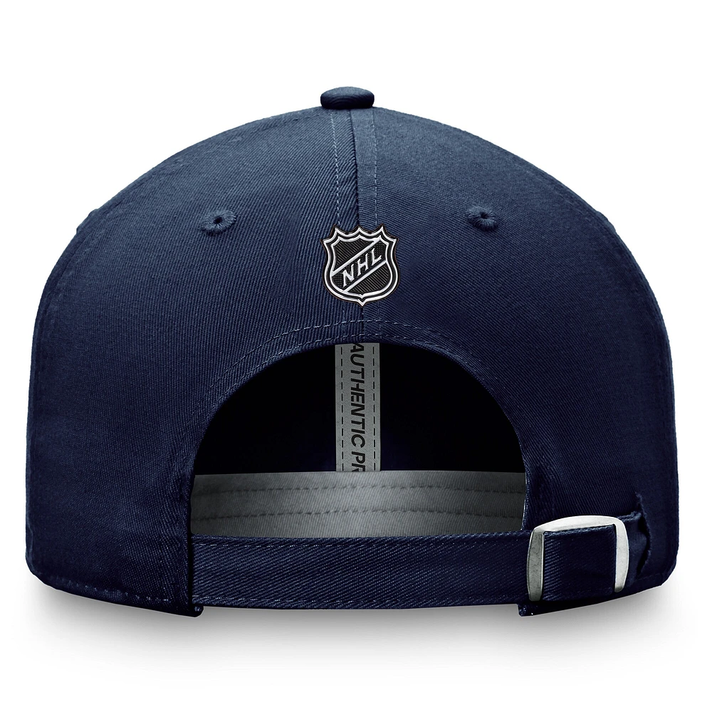 Men's Fanatics  Navy Washington Capitals Authentic Pro Prime Adjustable Hat