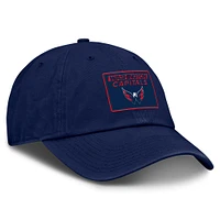 Men's Fanatics Navy Washington Capitals Authentic Pro Prime Adjustable Hat