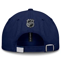 Men's Fanatics Navy Washington Capitals Authentic Pro Prime Adjustable Hat