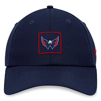 Men's Fanatics  Navy Washington Capitals Authentic Pro Rink Adjustable Hat