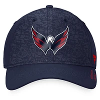 Men's Fanatics  Navy Washington Capitals Authentic Pro Rink Flex Hat
