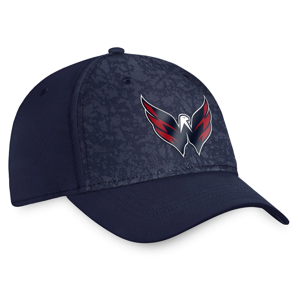 Men's Fanatics  Navy Washington Capitals Authentic Pro Rink Flex Hat