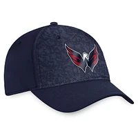 Men's Fanatics  Navy Washington Capitals Authentic Pro Rink Flex Hat