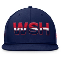 Men's Fanatics Navy Washington Capitals Authentic Pro Rink Snapback Hat