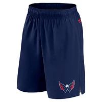 Men's Fanatics  Navy Washington Capitals Authentic Pro Tech Shorts