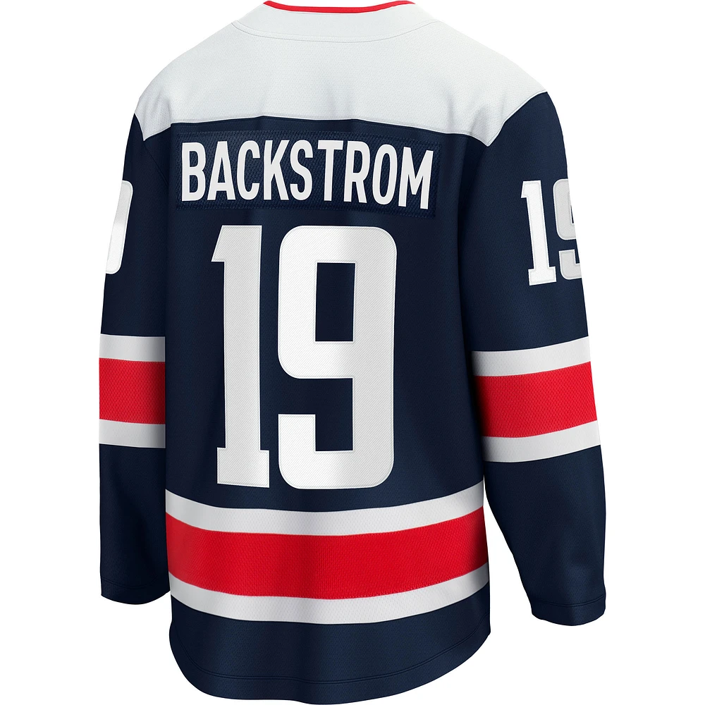 Men's Fanatics Nicklas Backstrom Navy Washington Capitals Alternate Premier Breakaway Player Jersey