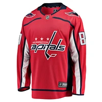 Men's Fanatics Pierre-Luc Dubois Red Washington Capitals Home Premier Breakaway Player Jersey