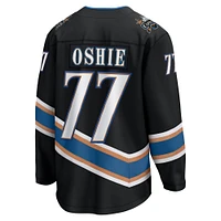 Men's Fanatics TJ Oshie Black Washington Capitals Alternate 50th Anniversary Premier Breakaway Player Jersey
