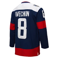 Men's Mitchell & Ness Alexander Ovechkin Navy Washington Capitals Power Play Jersey