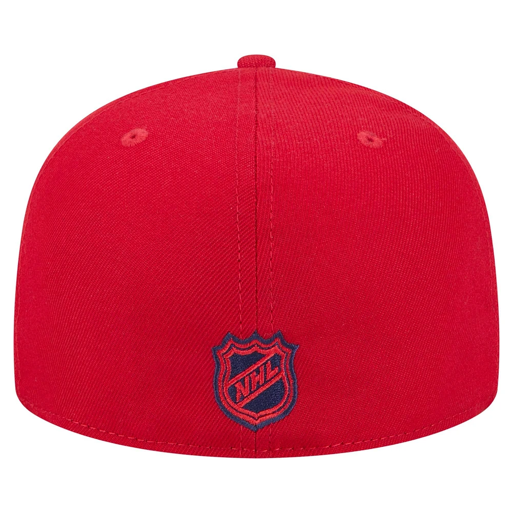 Men's New Era Red Washington Capitals Core 59FIFTY Fitted Hat