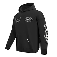 Men's Pro Standard  Black Washington Capitals Paint the City Pullover Hoodie