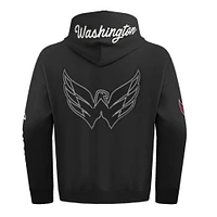 Men's Pro Standard  Black Washington Capitals Paint the City Pullover Hoodie