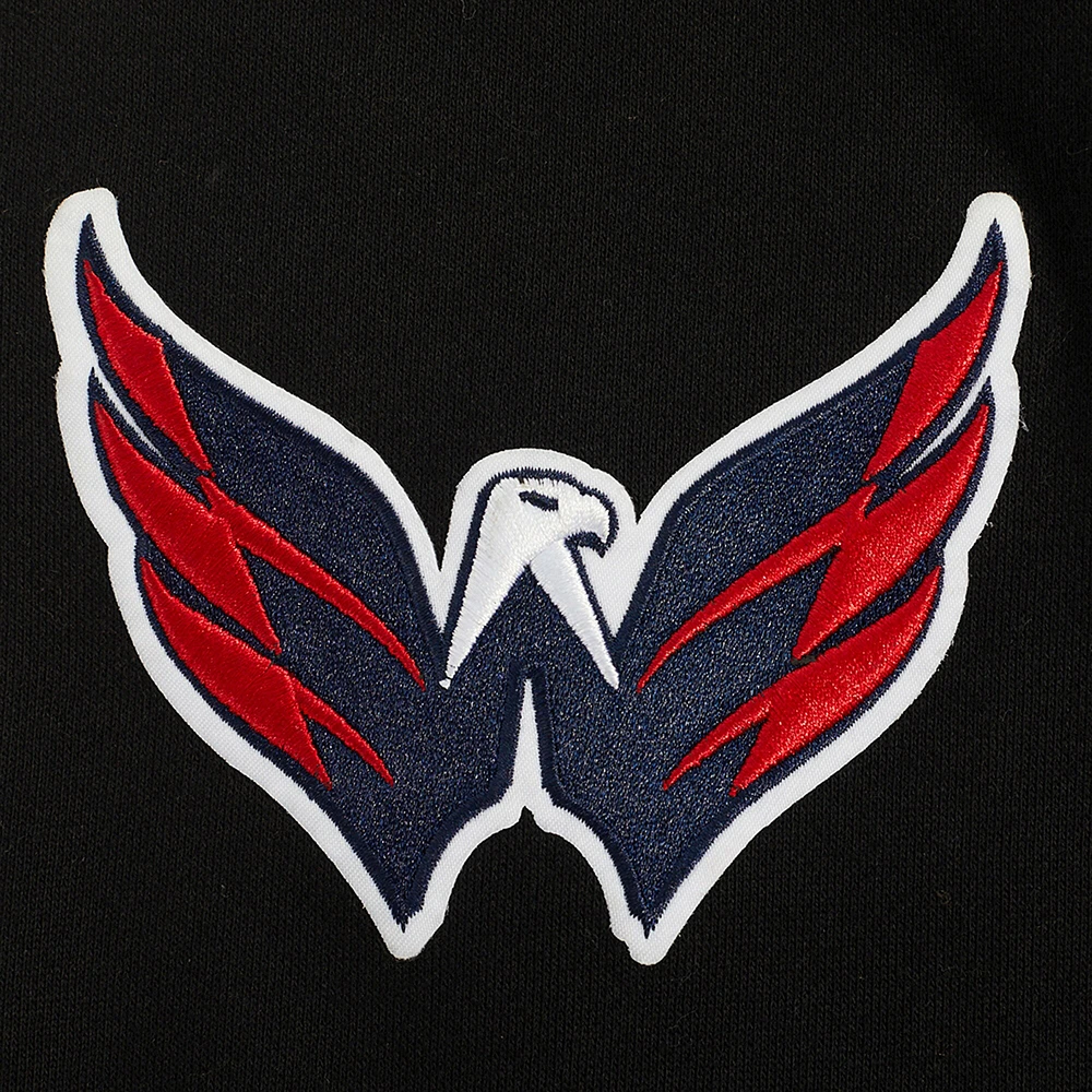Men's Pro Standard  Black Washington Capitals Paint the City Pullover Hoodie