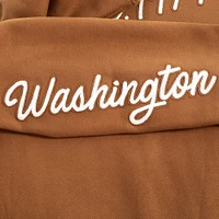 Men's Pro Standard  Brown Washington Capitals Paint the City Pullover Sweatshirt