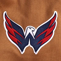 Men's Pro Standard  Brown Washington Capitals Paint the City Pullover Sweatshirt