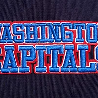 Men's Pro Standard Navy Washington Capitals Retro Classic Fleece Pullover Hoodie